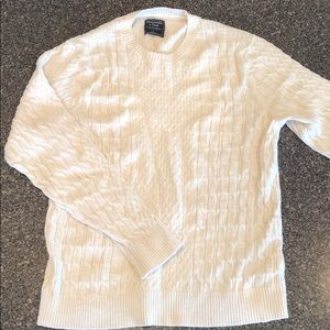 Abercrombie & Fitch Cream Sweater